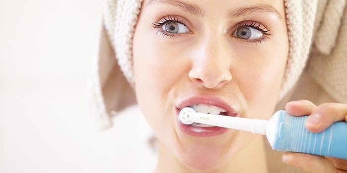 BRUSH YOUR TEETH TWICE A DAY
