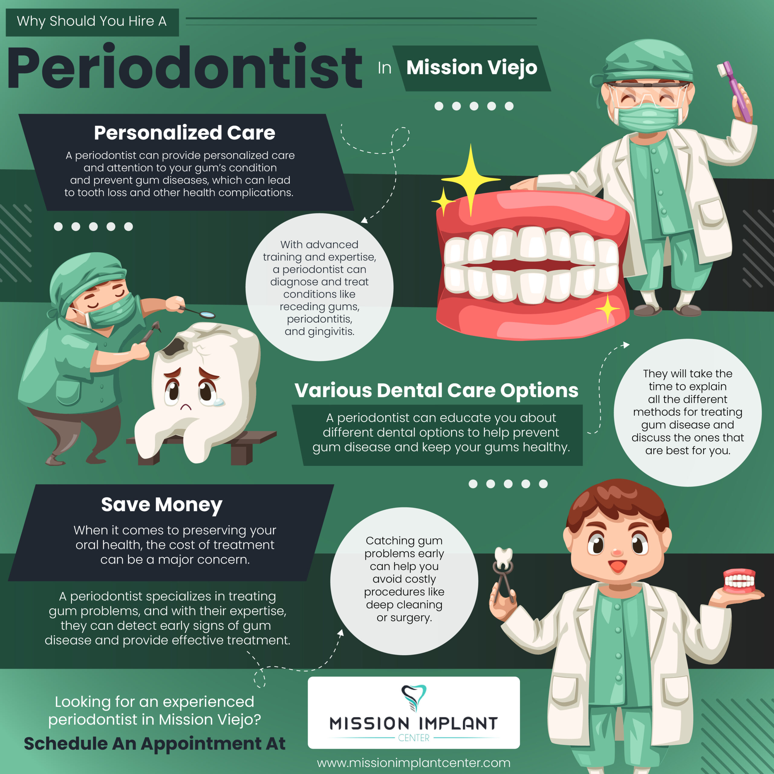 Why Should You Hire A Periodontist In Mission Viejo